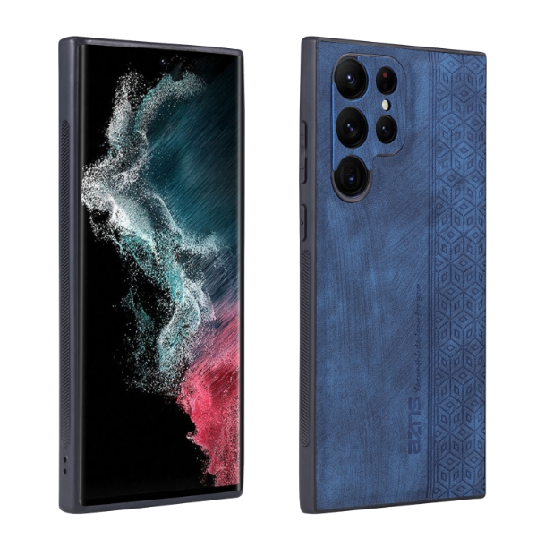 AZNS 3D Embossed Skin Feel Phone Case - For Samsung Galaxy S23 Ultra - mosaccessories